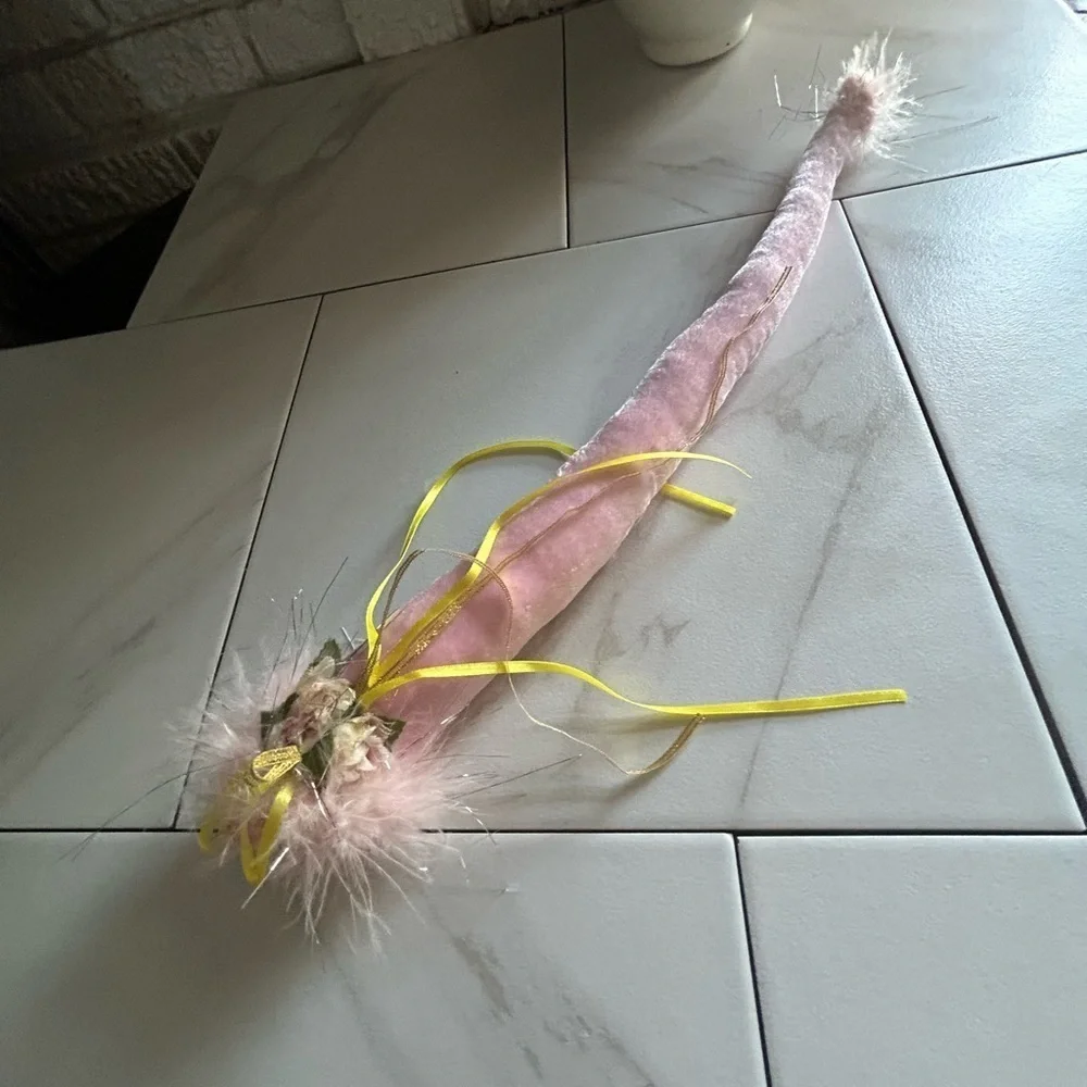 Costume Cat or Fox Tail Pink